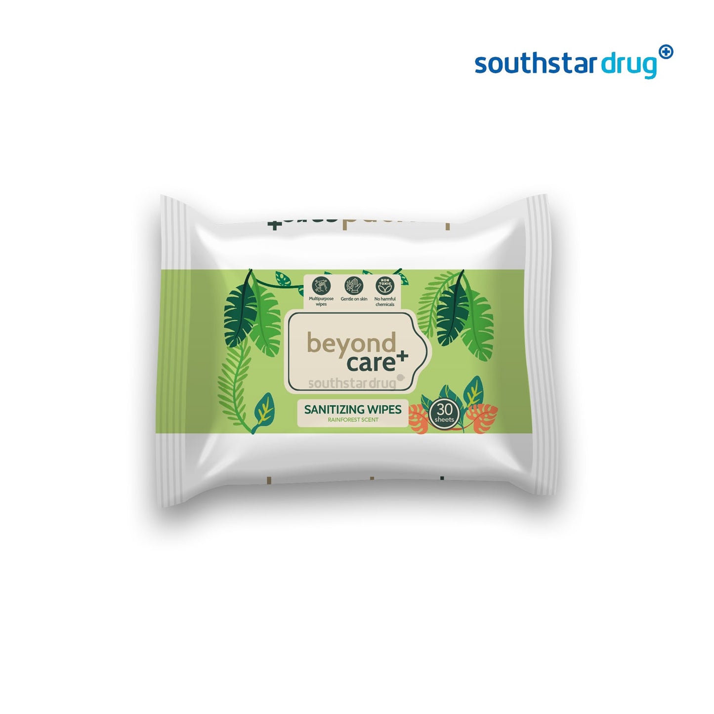 BeyondCare Sanitizing Wipes Rainforest - 30s