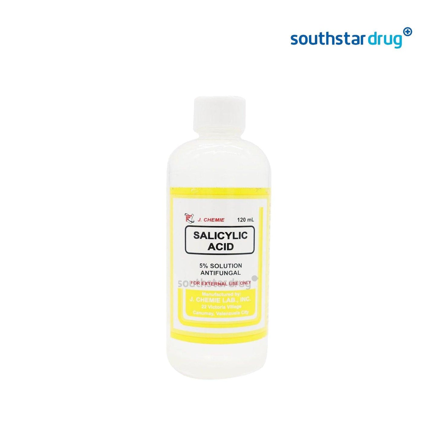 J Salicylic Acid 120ml Solution - Southstar Drug