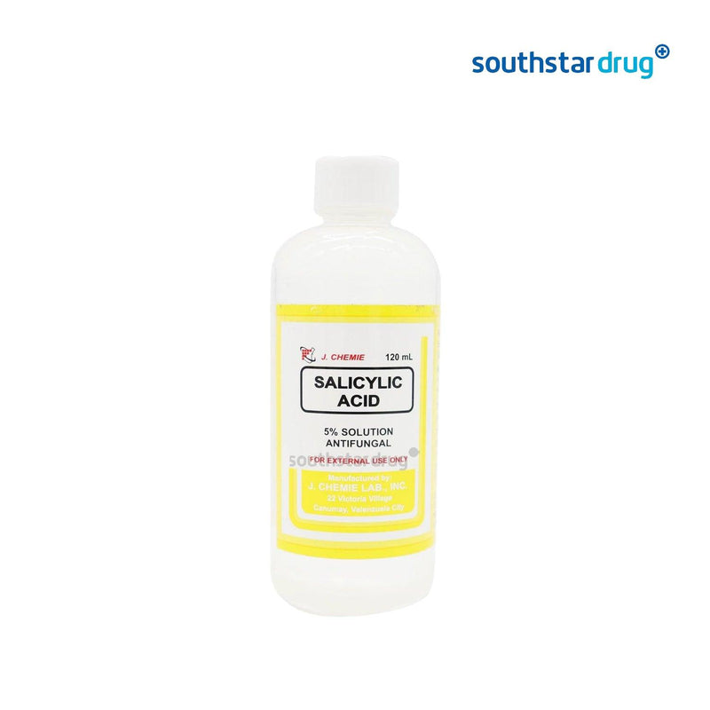 J Salicylic Acid 120 ml Solution - Southstar Drug