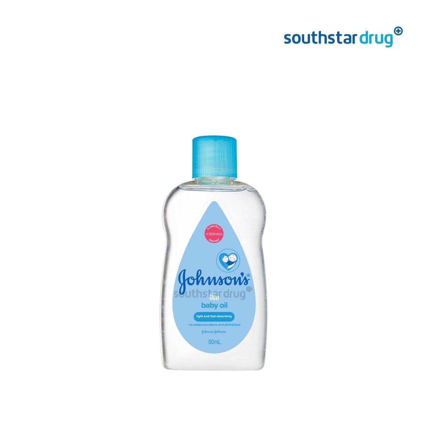 Johnson's Baby Oil Lite 50ml - Southstar Drug