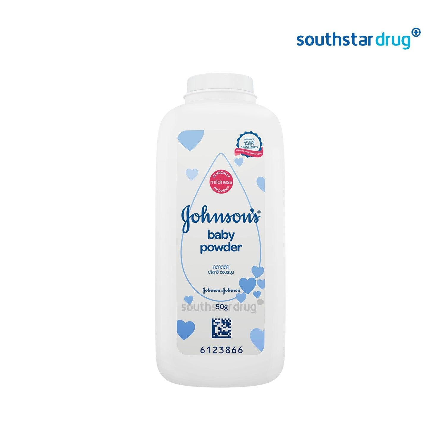 Johnson's Baby Powder Classic 50 g - Southstar Drug