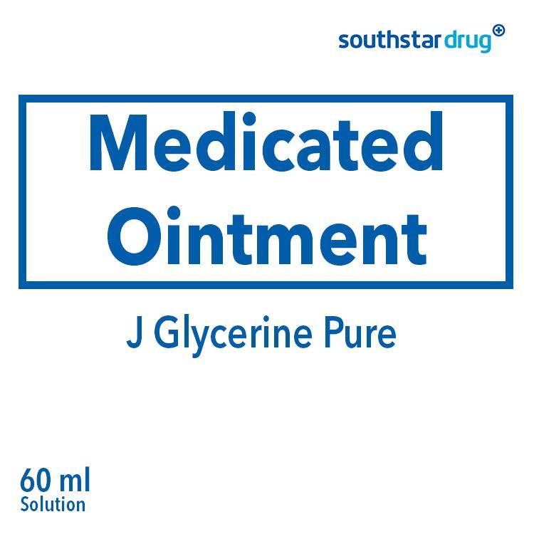 J Glycerine Pure 60ml Solution - Southstar Drug