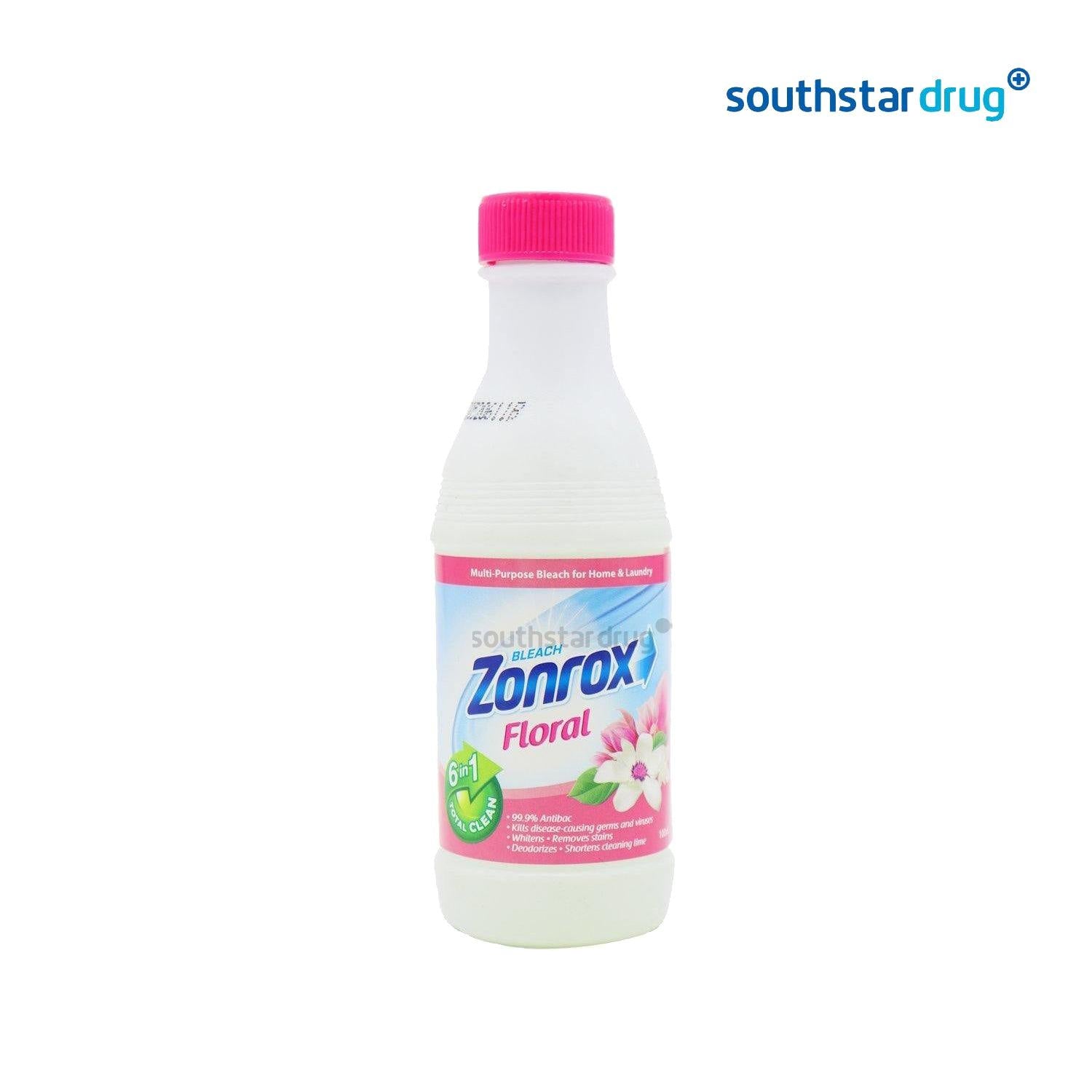 Zonrox Bleach Liquid Floral 100ml - Southstar Drug