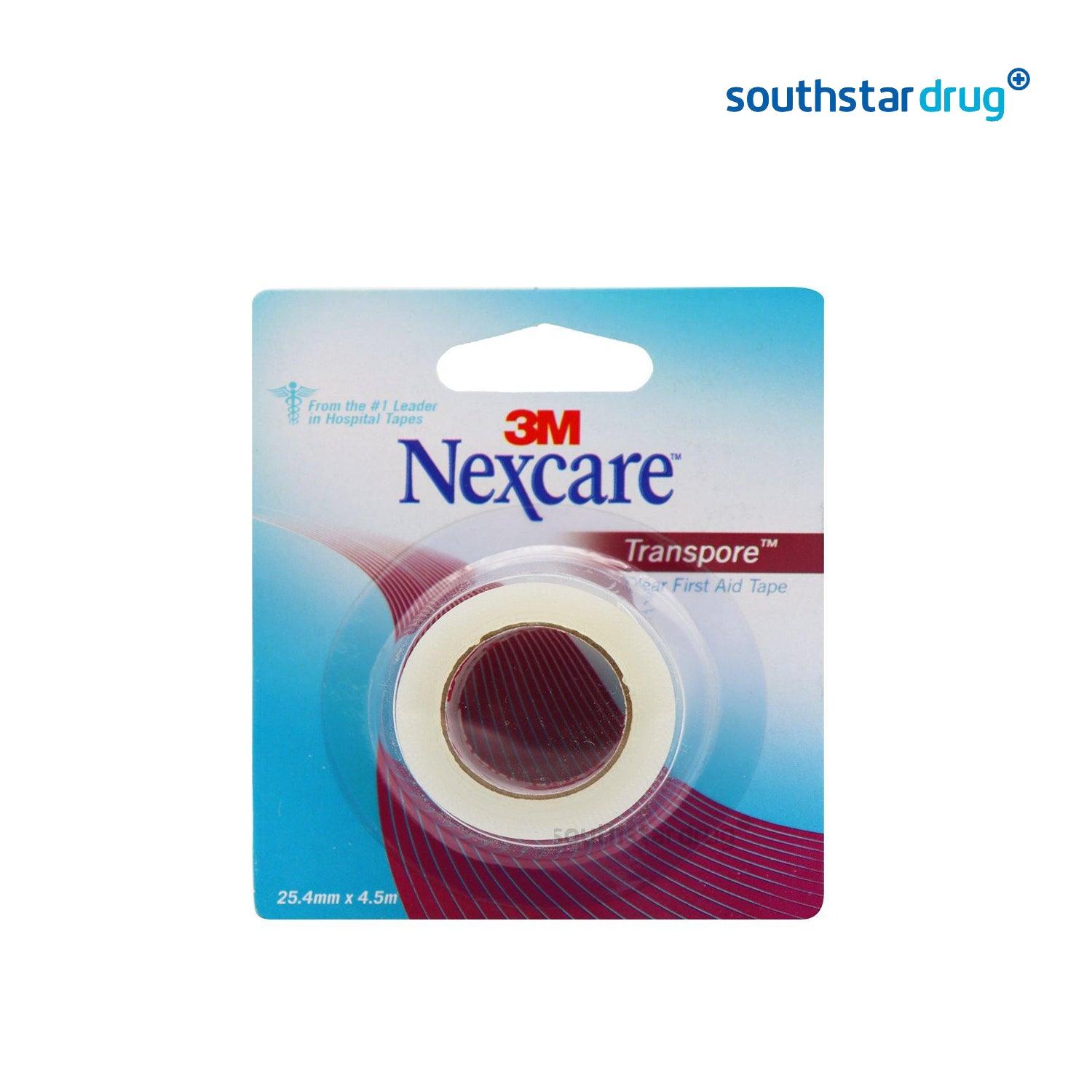 Nexcare Transpore Clear First Aid Tape 25.4MM x 4.5MM - Southstar Drug