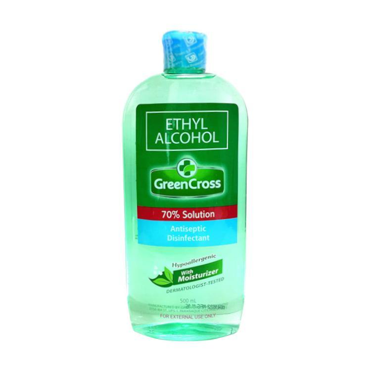 Green Cross 70% Ethyl Alcohol 500ml - Southstar Drug