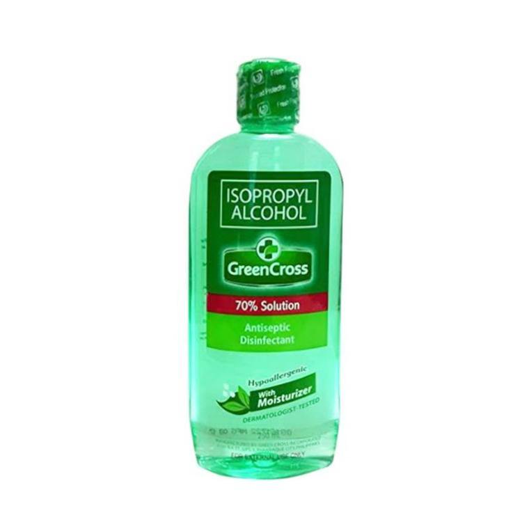 Green Cross Alcohol with Moisturizer 70% 250 ml - Southstar Drug