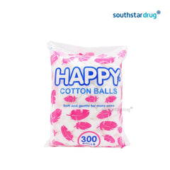 Happy Cotton Balls 300s - Southstar Drug