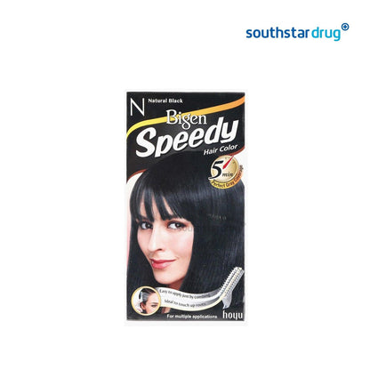 Bigen Speedy Hair Dye Natural Black - Southstar Drug