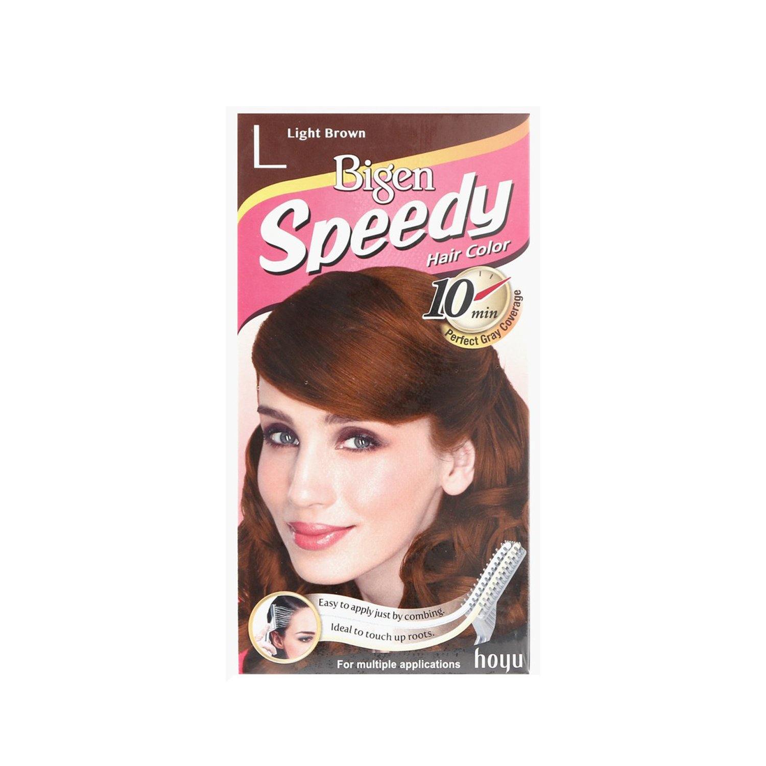 Bigen Speedy Hair Dye Light Brown - Southstar Drug