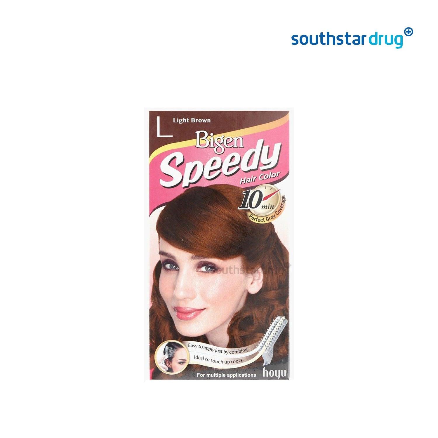 Bigen Speedy Hair Dye Light Brown - Southstar Drug