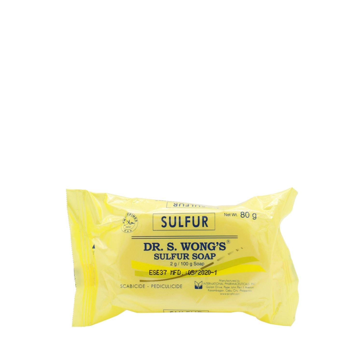 Dr. S. Wong's Sulfur Soap 80 g - Southstar Drug