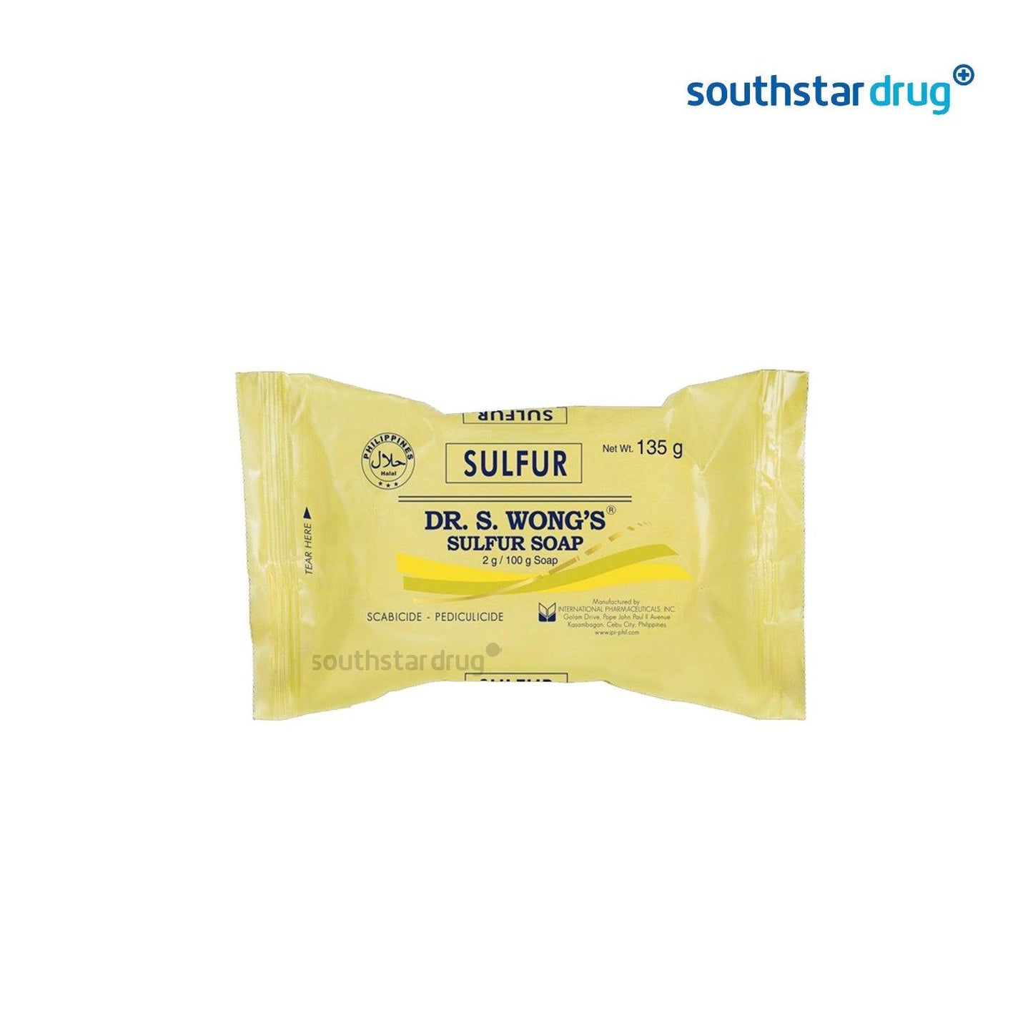 Dr. S. Wong's Sulfur Soap Regular 135g - Southstar Drug