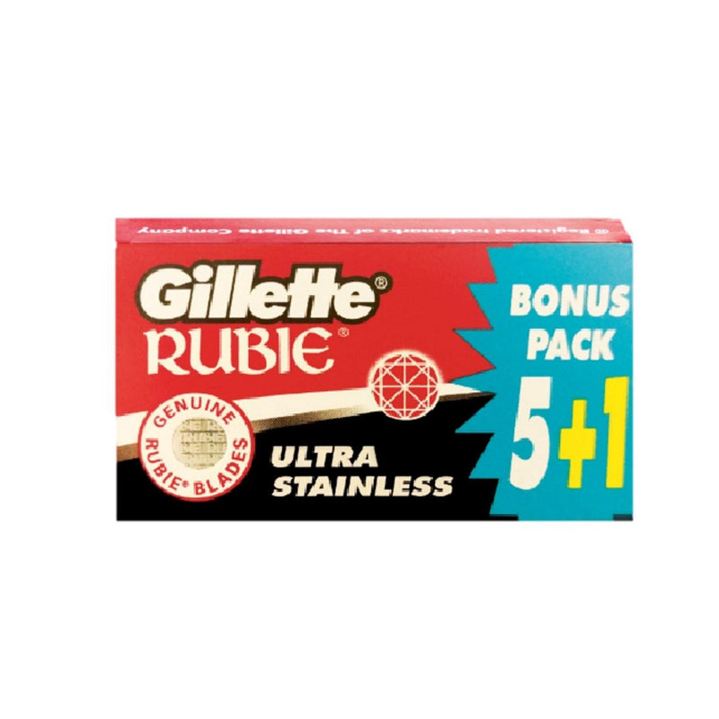 Gillette Rubie Blade Sensitive 5 + 1 - Southstar Drug