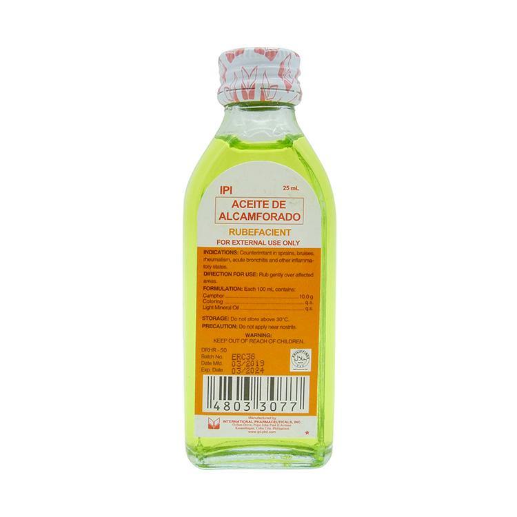 Ipi Aceite Alcamporado 25ml Solution - Southstar Drug