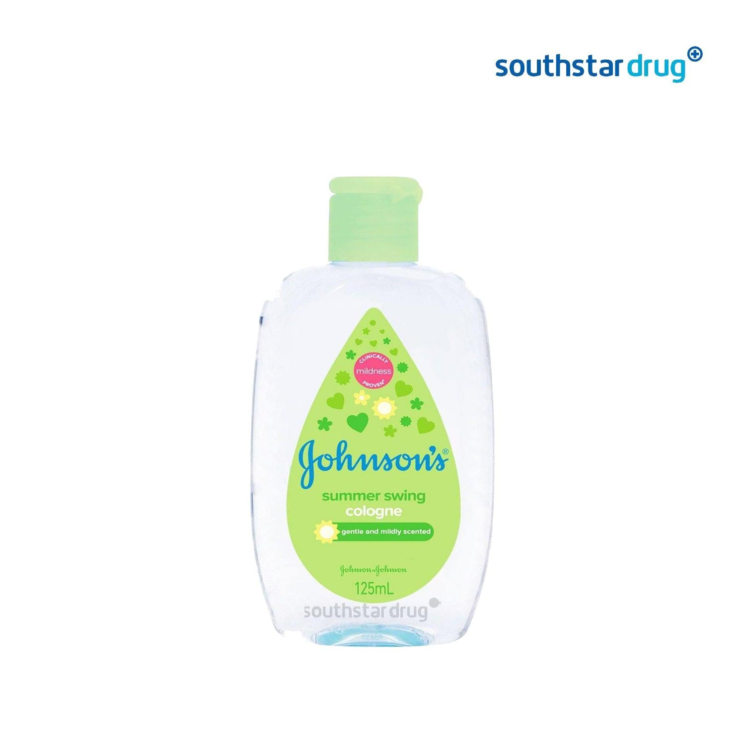 Johnson's baby cologne hot sale summer swing 125ml