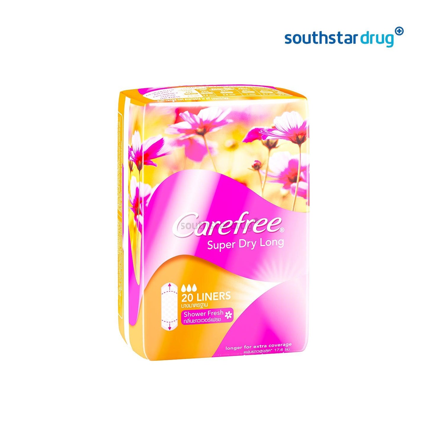 Carefree Regular Panty Liner 20s - Southstar Drug