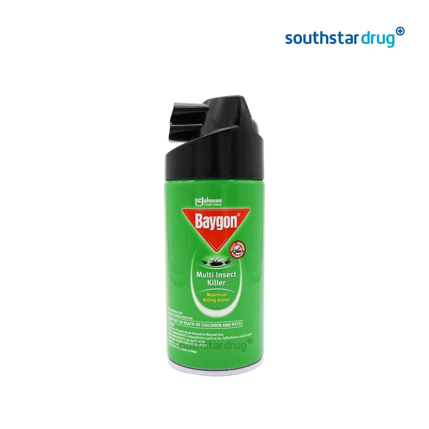 Baygon Spray Multi Insect Killer 300ml - Southstar Drug