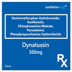 Rx: Dynatussin 500mg Capsule - Southstar Drug