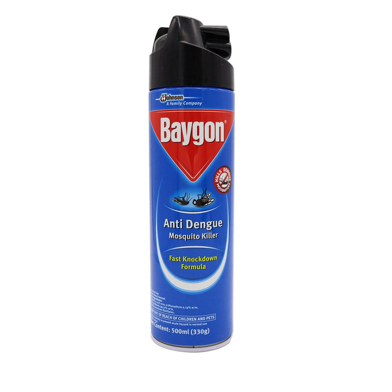 Baygon Spray Anti Dengue Mosquito Killer 500ml - Southstar Drug