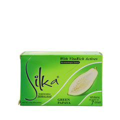 Silka Whitening Soap Green Papaya 135 g - Southstar Drug