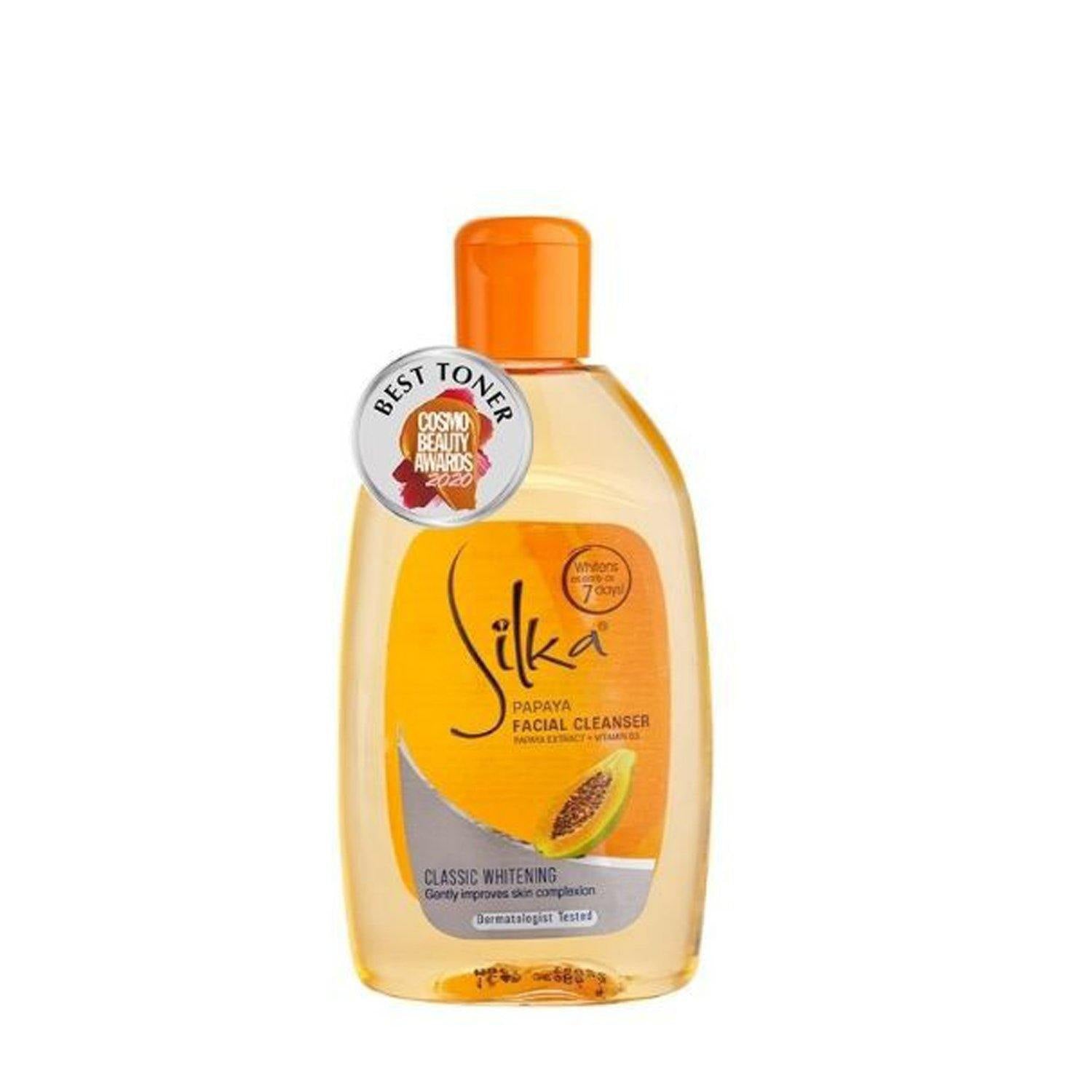 Silka Papaya Facial Cleanser 150ml - Southstar Drug