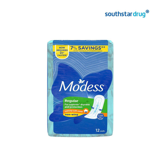 Modess Singles Cottony Soft Maxi Napkin - 12s - Southstar Drug