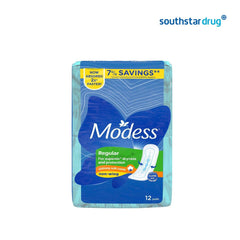 Modess Singles Cottony Soft Maxi Napkin - 12s - Southstar Drug