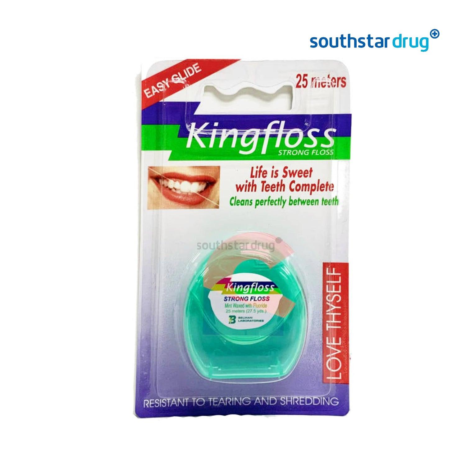 Kingfloss Floss Mint 25 meters - Southstar Drug