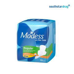 Modess Napkin Ultra Thin Wings -10s - Southstar Drug