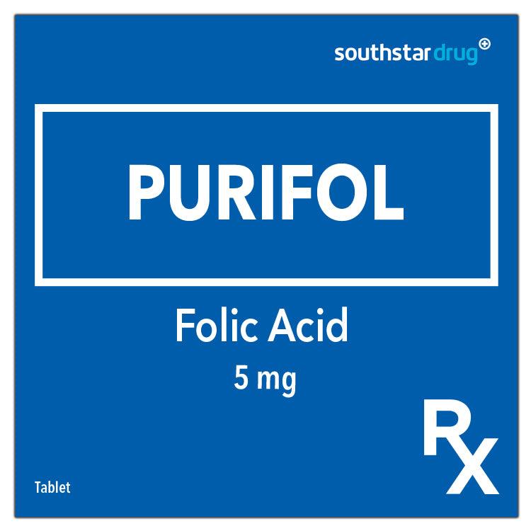 Rx: Purifol 5mg Capsule - Southstar Drug