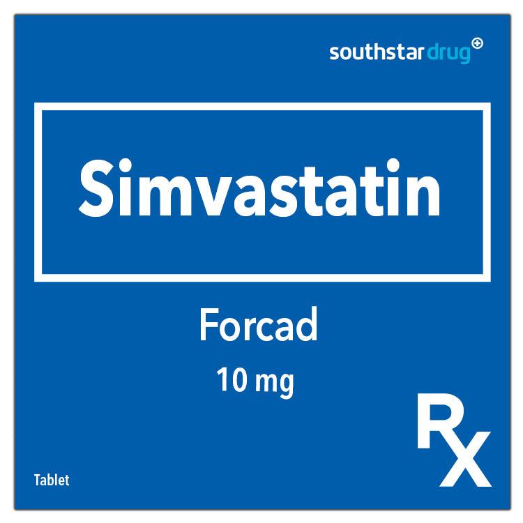 Rx: Forcad 10mg Tablet - Southstar Drug