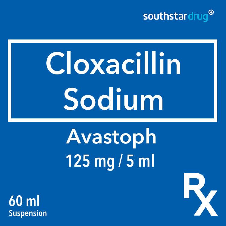 Rx: Avastoph 125mg / 5ml 60ml Suspension - Southstar Drug
