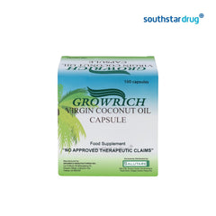 Growrich Virgin Coconut Oil Capsule - 20s - Southstar Drug
