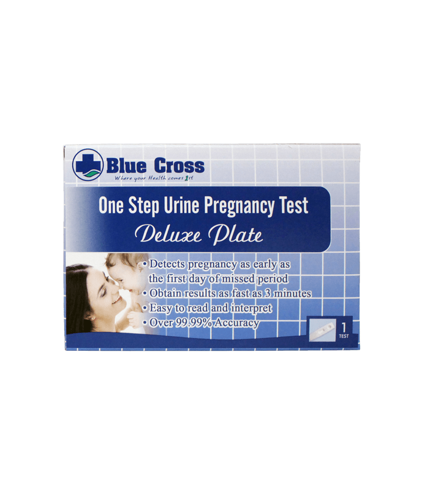 Blue Cross Pregnancy Test Deluxe Plate - Southstar Drug