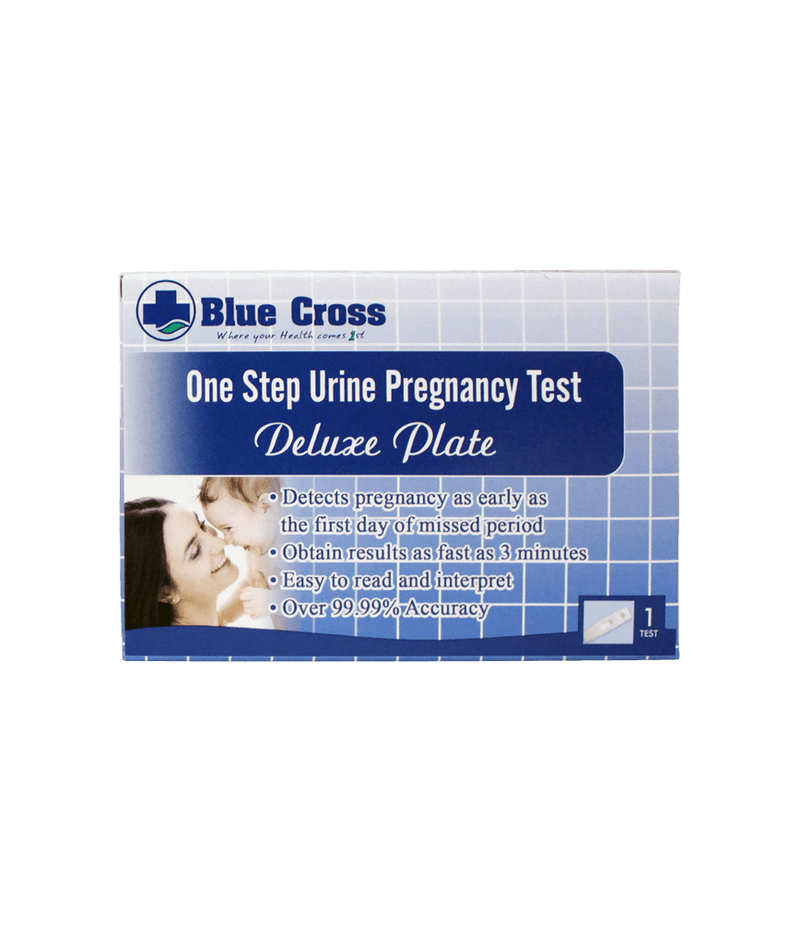 Blue Cross Pregnancy Test Deluxe Plate - Southstar Drug