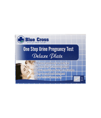 Blue Cross Pregnancy Test Deluxe Plate - Southstar Drug