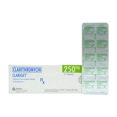 Rx: Clariget 250 mg Tablet - Southstar Drug