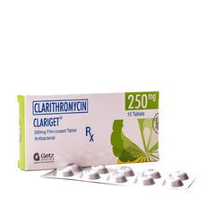 Rx: Clariget 250 mg Tablet - Southstar Drug