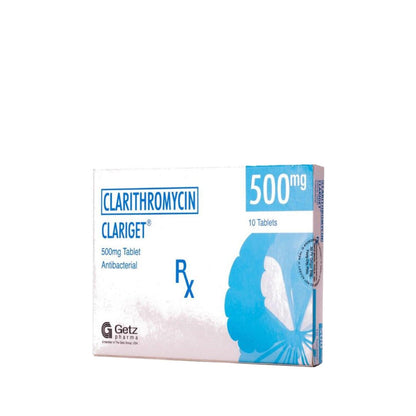 Rx: Clariget 500mg Tablet - Southstar Drug