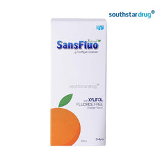 Sansfluo Orange Flavor Toothgel Cleanser With Xylitol 50ml - Southstar Drug