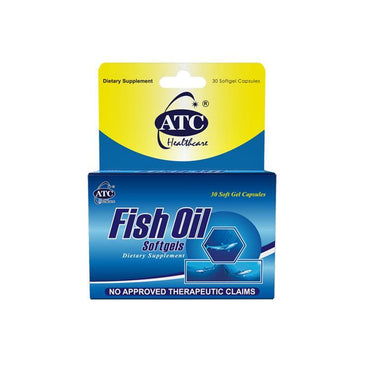 ATC Fish Oil Soft Gel Capsule - 10s - Southstar Drug