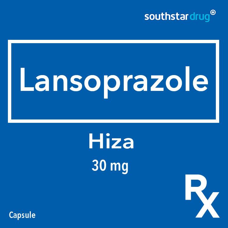 Rx: Hiza 30mg Capsule - Southstar Drug