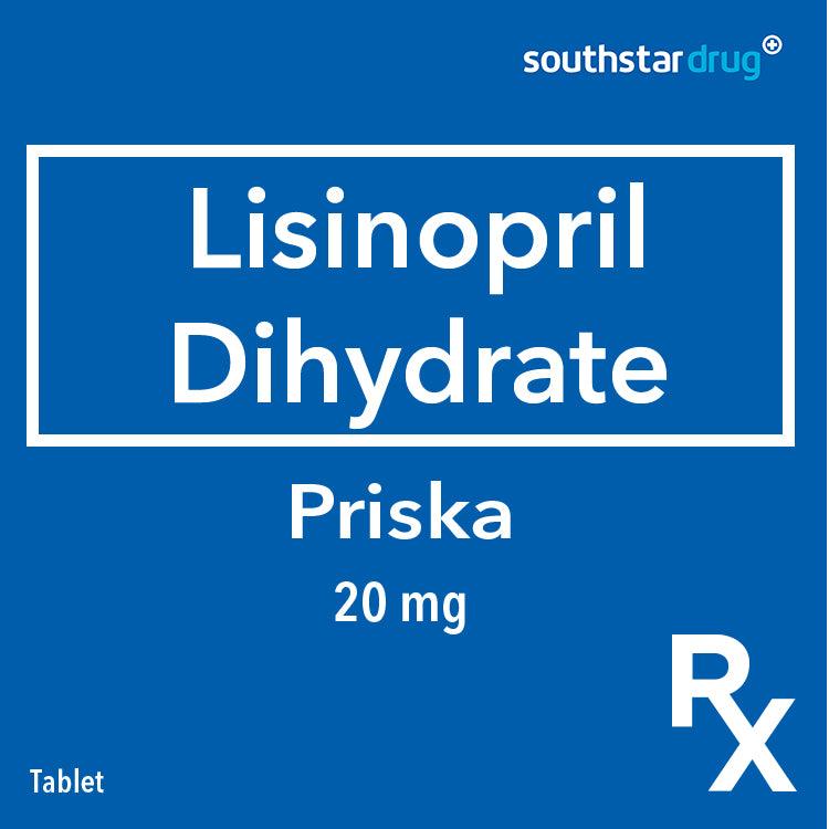 Rx: Priska 20mg Tablet - Southstar Drug