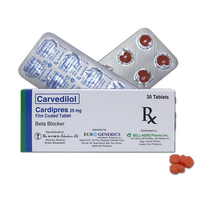 Rx: Cardipres 25mg Tablet - Southstar Drug