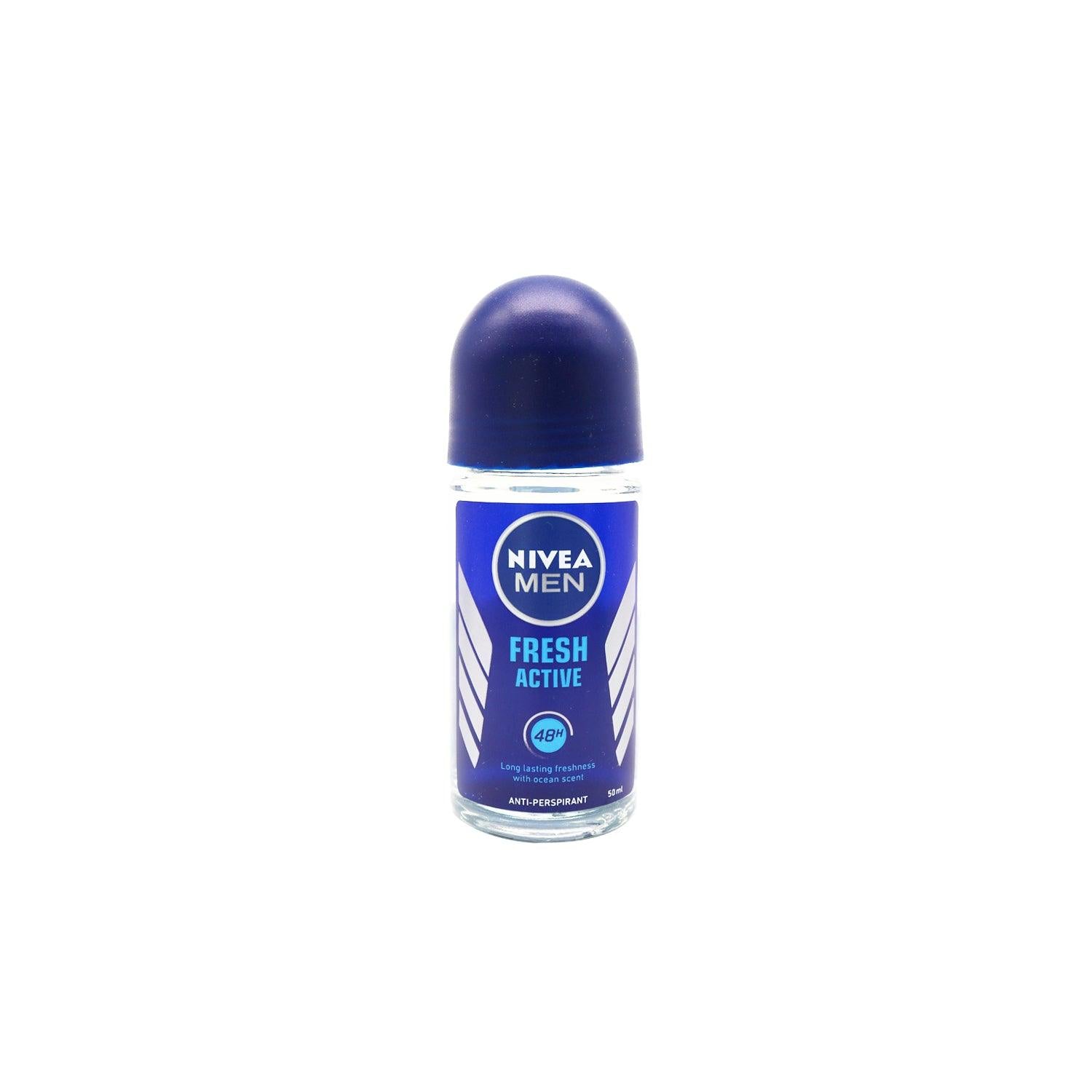 Nivea Men Fresh Active 50ml Roll On - Southstar Drug