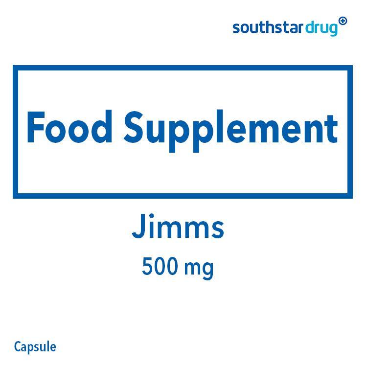 Jimms 500mg Capsule - 20s - Southstar Drug
