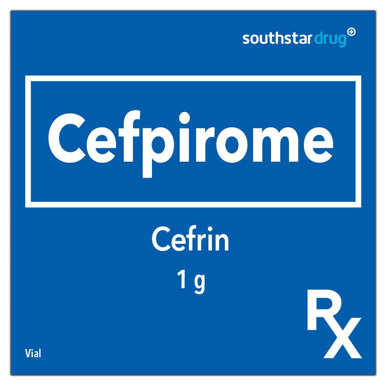 Rx: Cefrin 1 g Vial - Southstar Drug