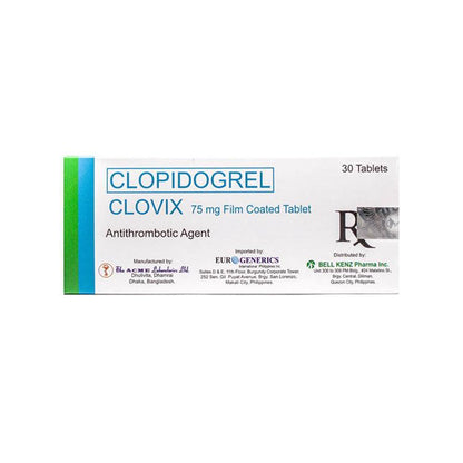 Rx: Clovix 75mg Tablet - Southstar Drug