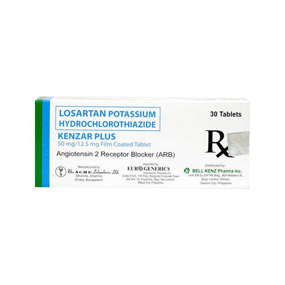 Rx: Kenzar Plus 50mg / 12.5mg Tablet - Southstar Drug