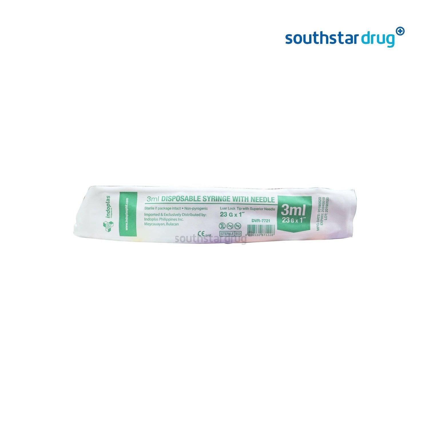 Nipro Disposable Syringe 3ml - 10s - Southstar Drug